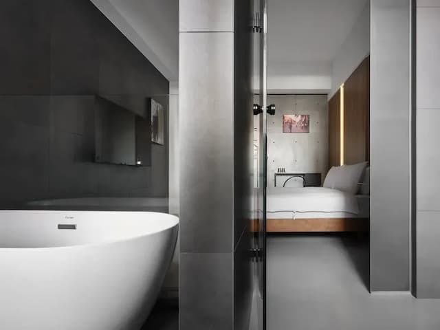 Guangfa Apartment-Deluxe Double Room-7