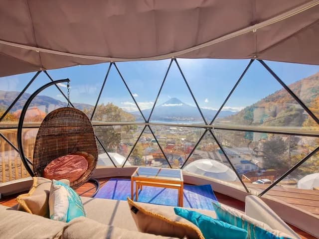 Mt.Fuji Glamping Terrace Mineoka-3-[Private] Sky view suite Asian resort Pets allowed Upper level 38㎡/Maximum 5 people-7