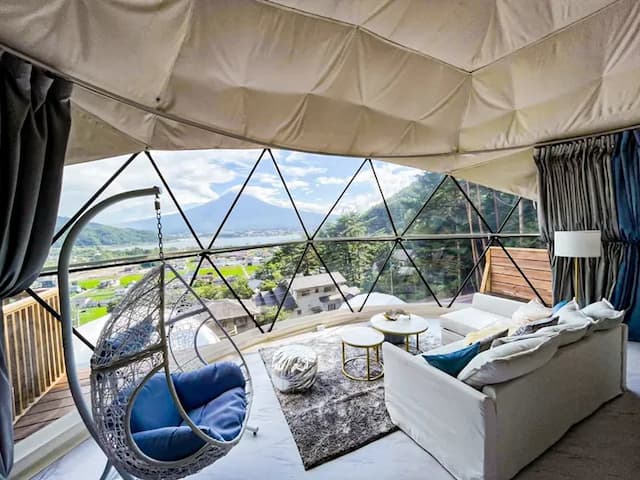 Mt.Fuji Glamping Terrace Mineoka-5-[Private] Presidential Suite Modern Luxury Upper Level ■50㎡/Maximum 6 people■-3