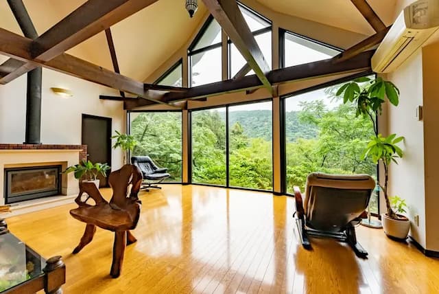 HAYATO HAKONE GUEST HOUSE-4LDK | Pets allowed | BBQ rental | Spacious kitchen | Nature's hideaway villa | Spectacular panoramic view HAYATO HAKONE GUEST HOUSE-8