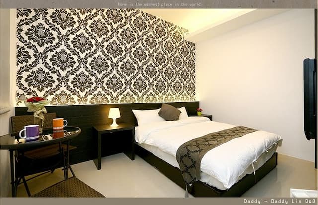 뤄동 나이트 마켓 스톱 리스닝 Luodong Night Market stop listening-Daddy - stylish double room-6