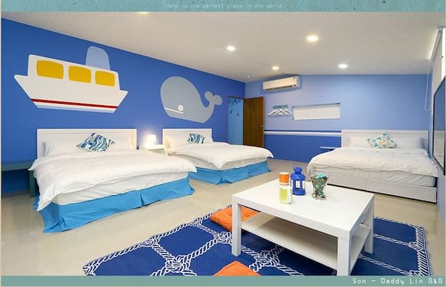 뤄동 나이트 마켓 스톱 리스닝 Luodong Night Market stop listening-Son - Ocean Quadruple Room-3