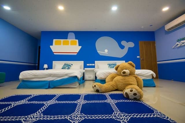 뤄동 나이트 마켓 스톱 리스닝 Luodong Night Market stop listening-Son - Ocean Quadruple Room-2