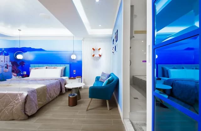 溫莎堡汽車旅館-仁德館-豪華雙人房－附浴缸-1