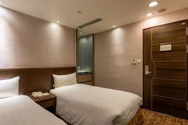 Guide Hotel Taipei chongqing-承光雙床客房(無窗)-5