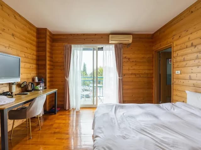 日月潭碧水山居湖畔民宿-山景雙人房-6