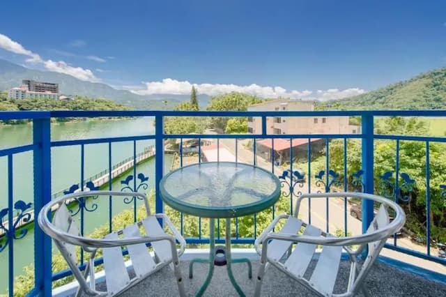 日月潭碧水山居湖畔民宿-山景雙人房-10