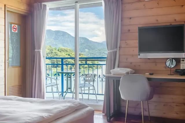 日月潭碧水山居湖畔民宿-湖景雙人房-5