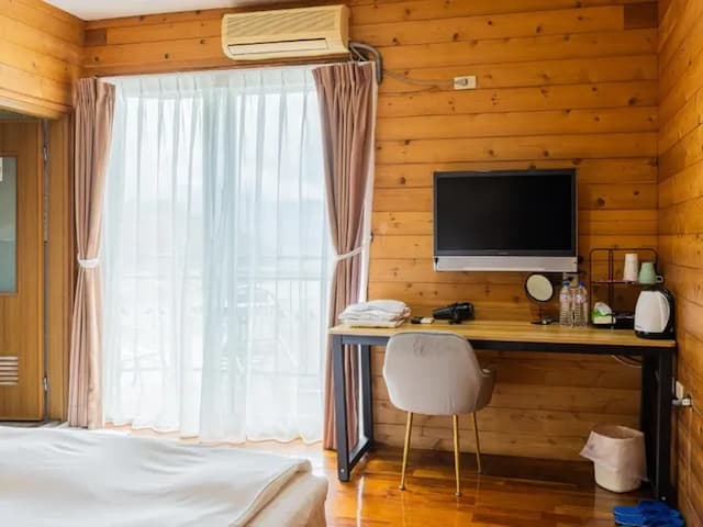 日月潭碧水山居湖畔民宿-湖景雙人房-7