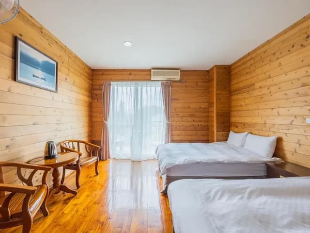 日月潭碧水山居湖畔民宿-山景四人房-9