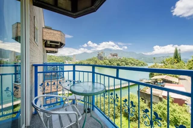 日月潭碧水山居湖畔民宿-山景四人房-15