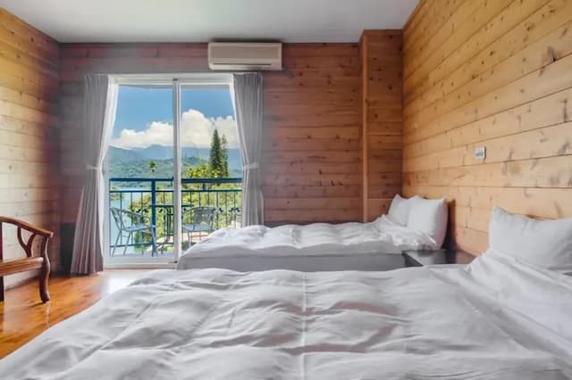 日月潭碧水山居湖畔民宿-山景四人房-6