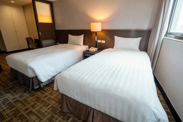 Guide Hotel Taipei chongqing-承樂雙床客房-4
