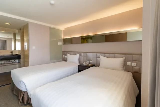 Guide Hotel Taipei chongqing-承樂雙床客房-6