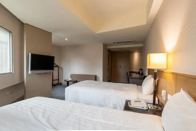 Guide Hotel Taipei chongqing-承樂雙床客房-8