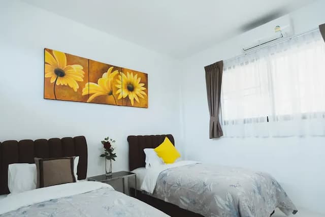 芭堤雅班能考渡假村 (Baan Nern Khao Resort Pattaya)-標準單臥室小屋 (Standard single bedroom home)-4