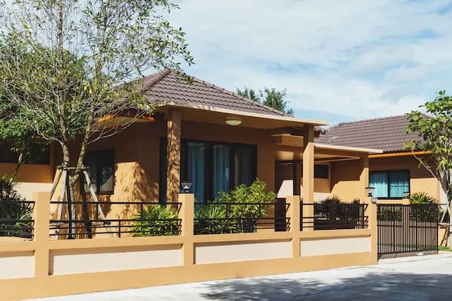 芭堤雅班能考渡假村 (Baan Nern Khao Resort Pattaya)-標準單臥室小屋 (Standard single bedroom home)-5