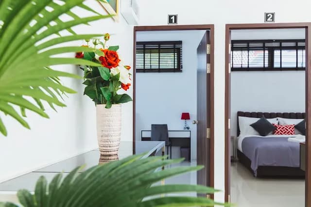 芭堤雅班能考渡假村 (Baan Nern Khao Resort Pattaya)-高級雙臥室房屋 (Superior Two Bedroom Home)-11