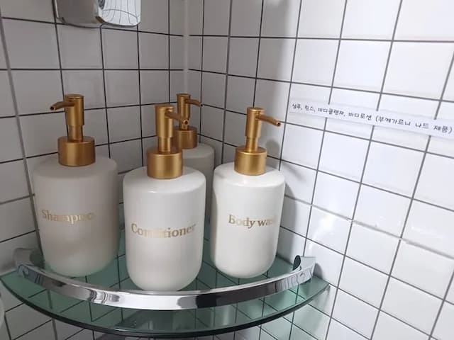 샴푸,린스,바디클렌져,바디로션(부케가르니 나드 제품)