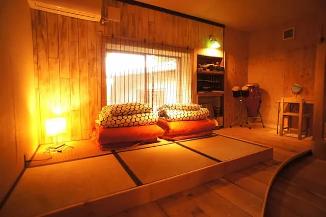 綻放咖啡屋｜常陸太子站步行7分/蒟蒻神社旁-咖啡色房-2