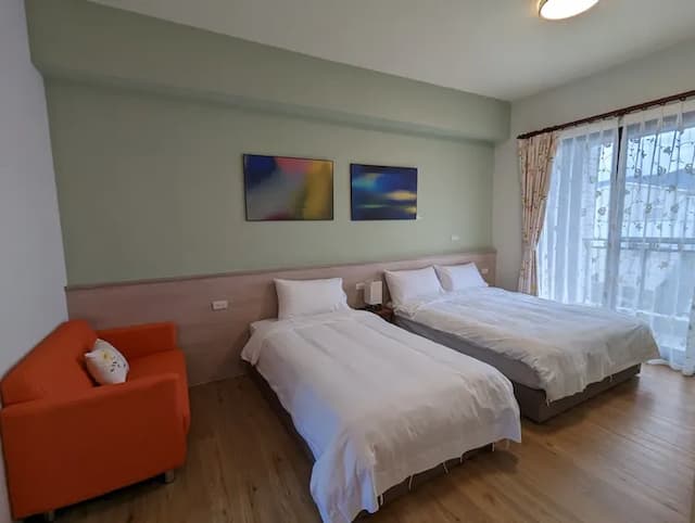 漫旅行民宿｜可選購10-13人包棟｜台東關山-三人房 - 私人衛浴-1