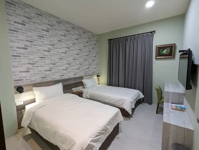 漫旅行民宿｜可選購10-13人包棟｜台東關山-双人房-私人衛浴-1