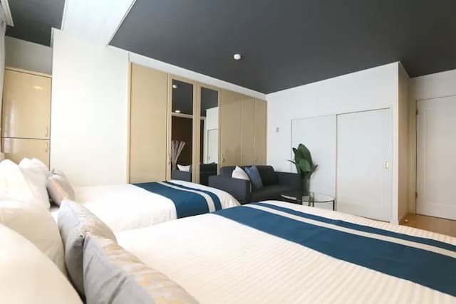 ELLE 難波 樓中樓｜頂樓樓中樓/4-12人入住/今宮戎站步行1分/直達關西機場-EN8 難波170㎡ 3LDK-4