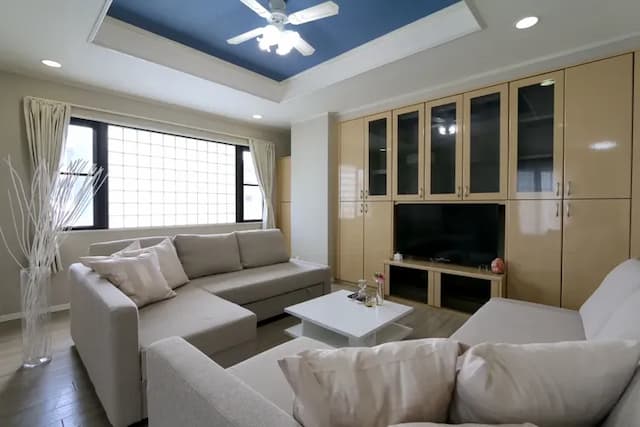 ELLE 難波 樓中樓｜頂樓樓中樓/4-12人入住/今宮戎站步行1分/直達關西機場-EN8 難波170㎡ 3LDK-1