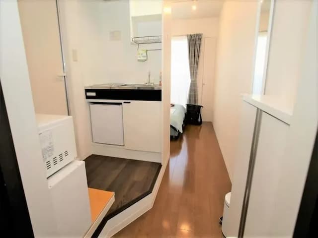 6min direct from Haneda Airport/5-minute walk to the station/Built in 2018/Private bathroom/Apartment-203-6
