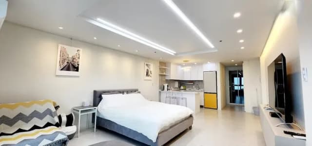 馬林市，海灘景觀，海景-2-3人房，最多可3人入住-7