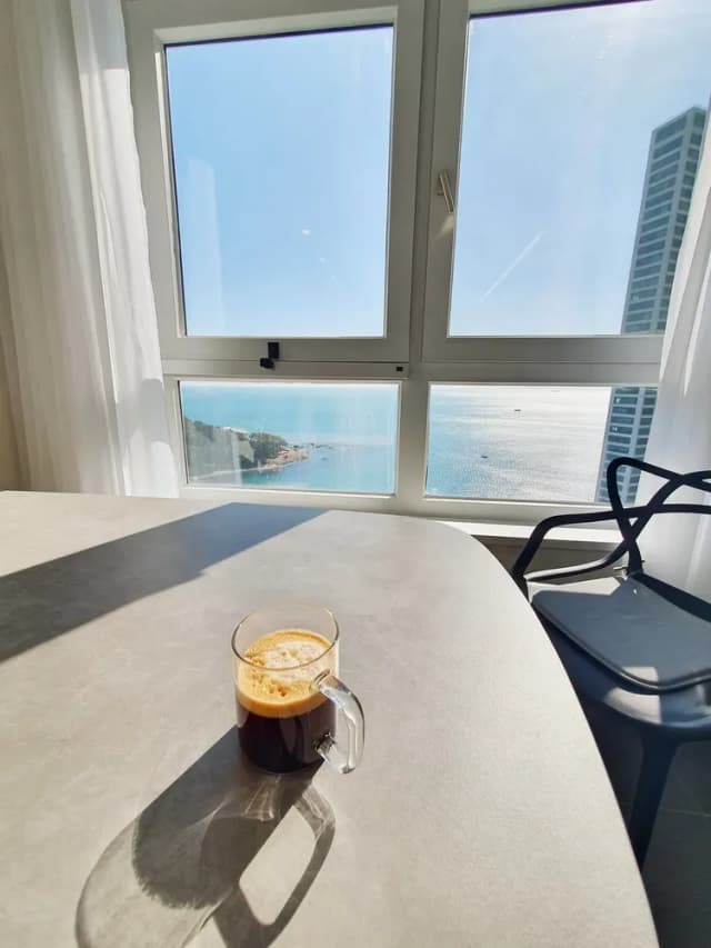 馬林市，海灘景觀，海景-2-3人房，最多可3人入住-13