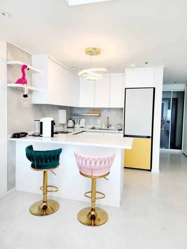 馬林市，海灘景觀，海景-2-3人房，最多可3人入住-12