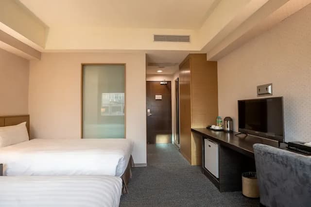 Guide Hotel Taipei chongqing-承美雙床客房-5