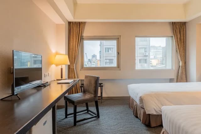 Guide Hotel Taipei chongqing-承美雙床客房-4