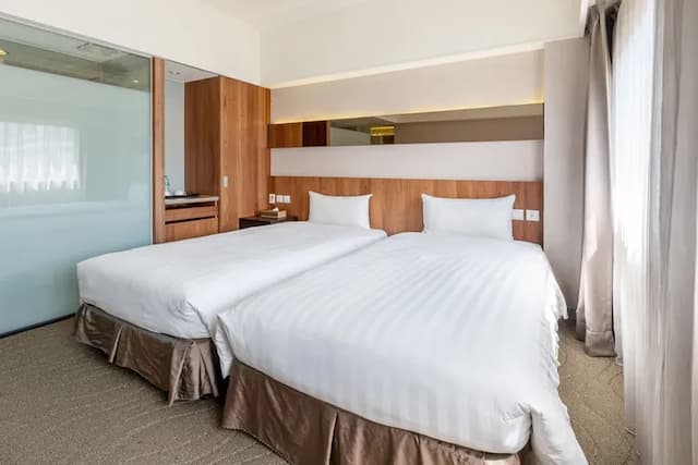 Guide Hotel Taipei chongqing-承攜雙床客房-5