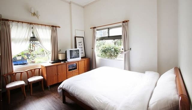 산차이 영지 팜 베드 앤 브렉퍼스트 (Sancai Ganoderma Farm Bed and Breakfast)-Sancai health double suite-4