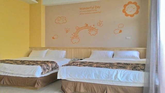 Lucky Seaview B & B-Ocaen view room l Fortunately, the quadruple room-3