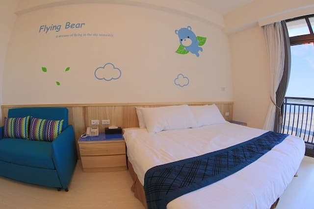 Lucky Seaview B & B-Ocaen view room l Good blessing double room-4