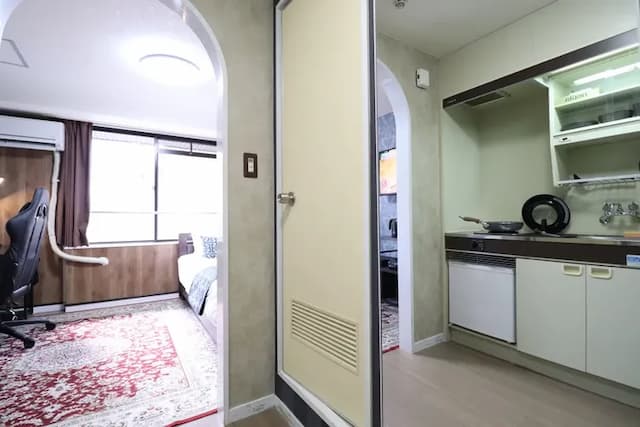 LMN: 大阪難波旅居｜南海難波站步行2分/難波商圈中心/直達關西機場-502-10