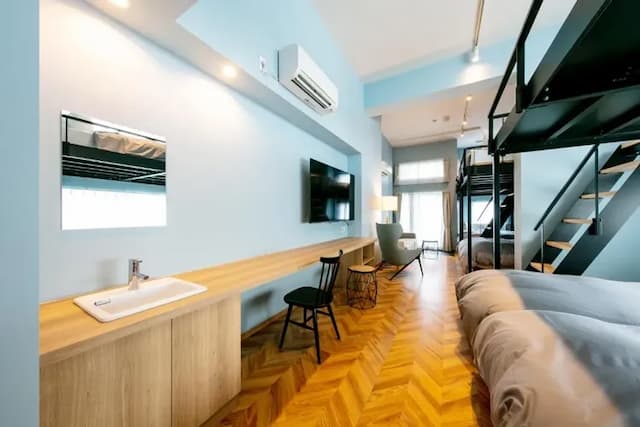 越戶ODORI｜方便至札幌時計台/西11丁目站&中央區役所前站-赫爾辛基－斯堪的納維亞現代房－A-3