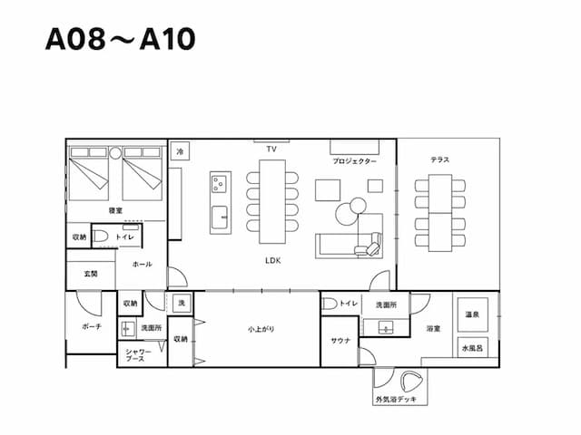 【A08～A10】間取り図