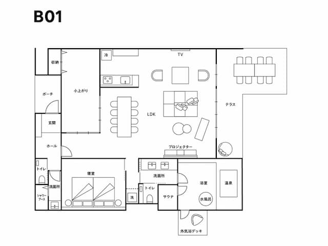 【B01】間取り図