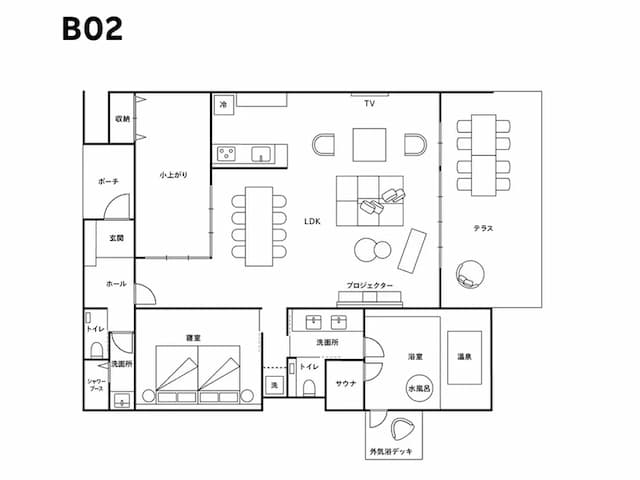 【B02】間取り図