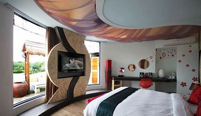 圓頂瓦舍海景民宿 l 電影取景地-R101蔚藍海岸雙人房-1