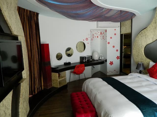 圓頂瓦舍海景民宿 l 電影取景地-R101蔚藍海岸雙人房-5