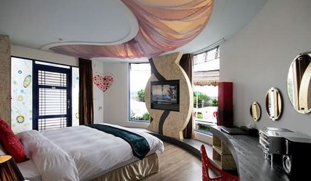 圓頂瓦舍海景民宿 l 電影取景地-R101蔚藍海岸雙人房-2