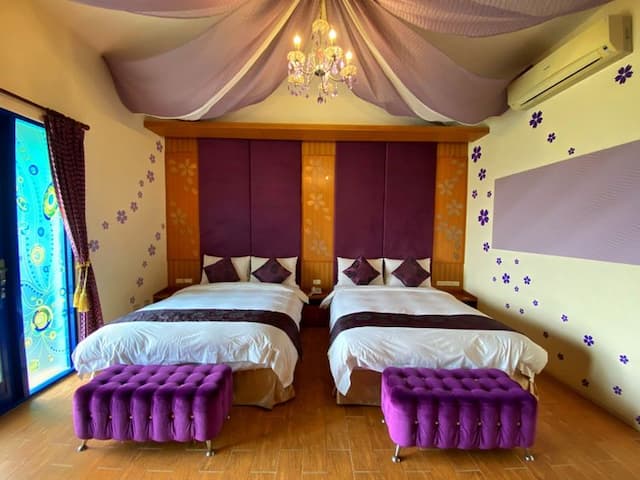 圓頂瓦舍海景民宿 l 電影取景地-R102/R103   雅適四人房-6