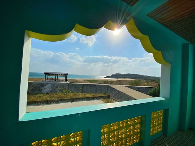 圓頂瓦舍海景民宿 l 電影取景地-R201幸福戀人海景雙人房-7