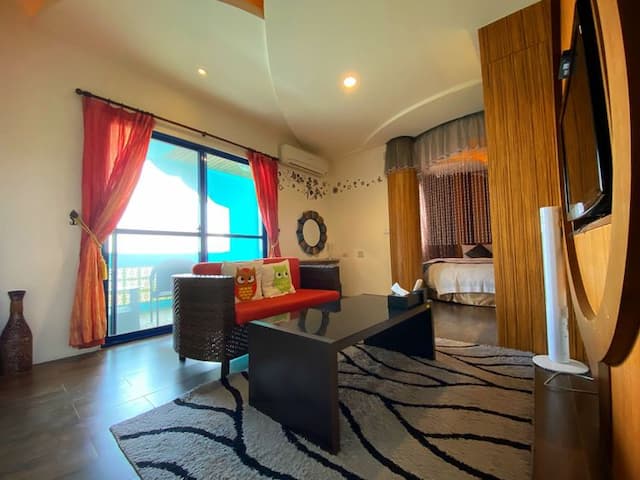 圓頂瓦舍海景民宿 l 電影取景地-R301蜜月海景雙人房-3