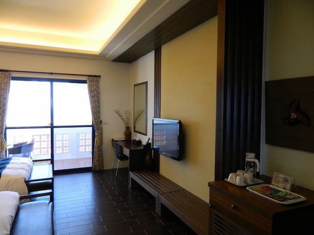 圓頂瓦舍海景民宿 l 電影取景地-R203/R303 禪風海景四人房-2